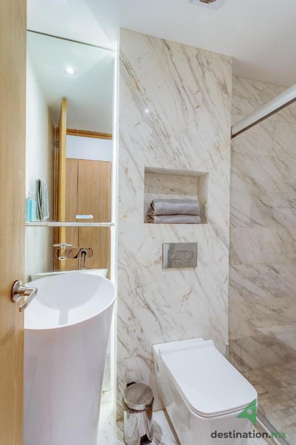 Lovely & Spacious Apartment With Pool & Gym In La Condesa - Icon เม็กซิโกซิตี้ ภายนอก รูปภาพ