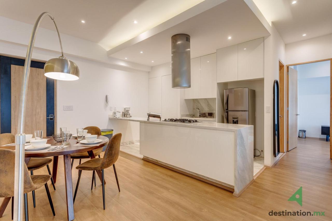 Lovely & Spacious Apartment With Pool & Gym In La Condesa - Icon เม็กซิโกซิตี้ ภายนอก รูปภาพ
